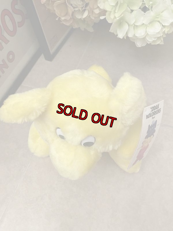 画像2: Kodak Kolorkins Shutter  Yellow  Plush Doll with Tag / コダック　シャッター　タグ付き　黄色いぬいぐるみ (2)