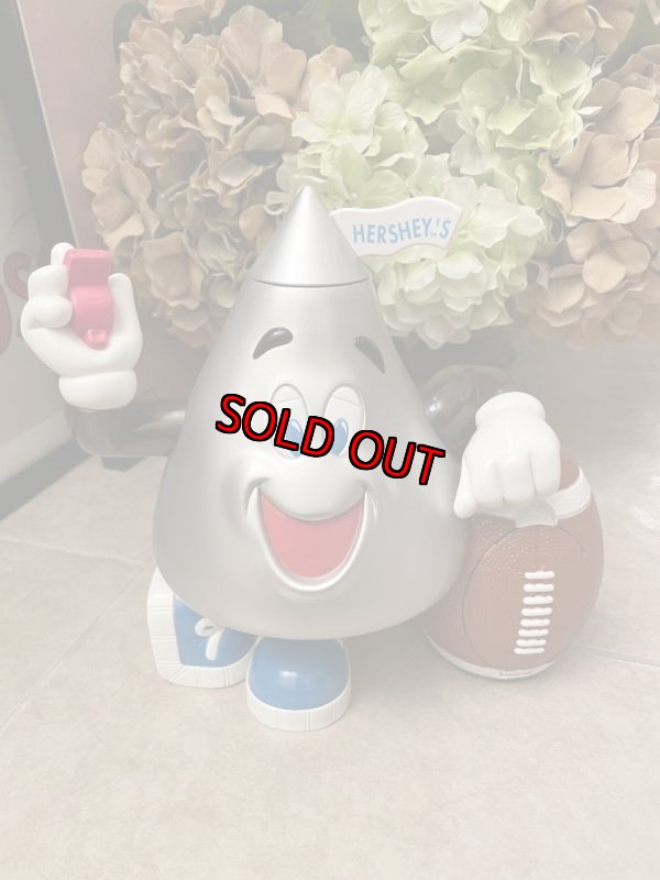 画像2: Hersheys Plastic Dispenser football 1999  / ハーシーズ　プラスチック製　ディスペンサー　フットボール (2)