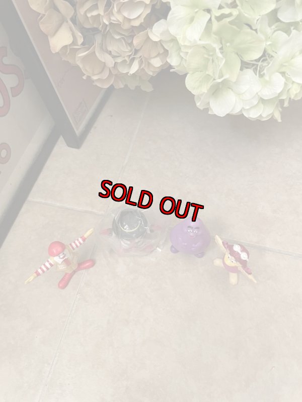 画像2: McDonald’s Figure Set of 4 1995  / マクドナルドのフィギュア4点セット (2)