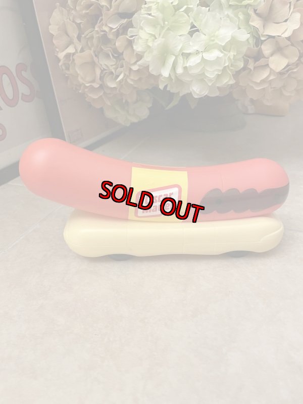 画像3: Oscar Mayer Wiener mobile Plastic coin Bank with box 1993 / オスカーマイヤー 箱入りウィンナーモービル プラスチック製、貯金箱 (3)
