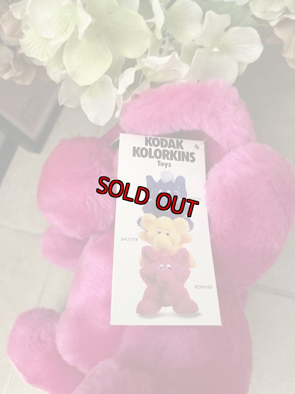 画像9: Kodak Kolorkins Rewind Pink   Plush Doll / コダック　ピンク　ぬいぐるみ (9)