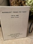 画像7: McDonald’s  French Fry Radio With Box / 箱付きマクドナルドのフライドポテトのラジオ　1982年 (7)
