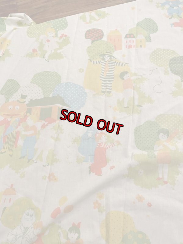 画像7: Mcdonalds flat sheet (A) 1976 / マクドナルド　フラットシーツ (7)