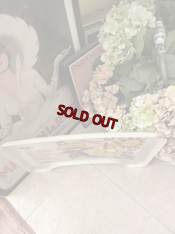 画像2: McDonald’s  Kids Chair Tray Table / マクドナルド　キッズチェア　テーブル　トレー (2)