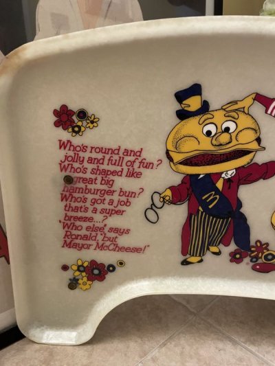 画像2: McDonald’s Kids Chair Tray Table / マクドナルド キッズチェア テーブル トレー