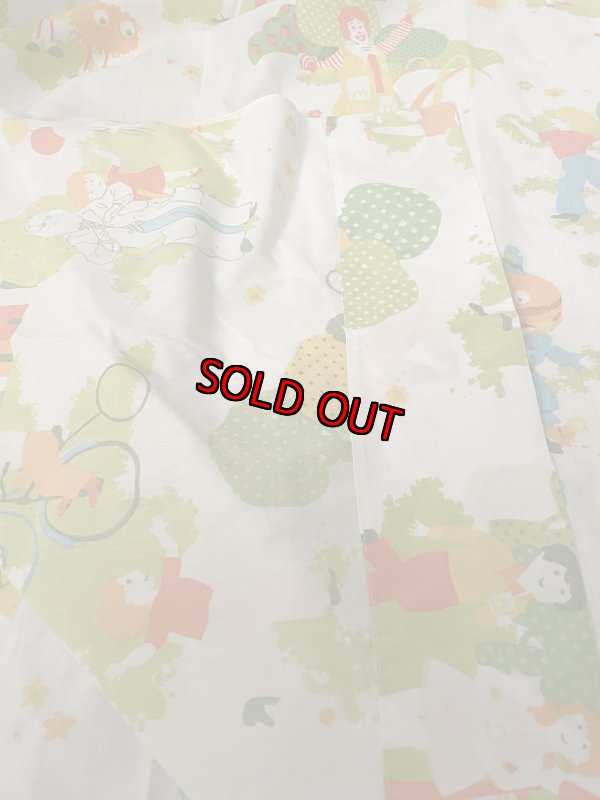 画像5: Mcdonalds flat sheet (A) 1976 / マクドナルド　フラットシーツ (5)