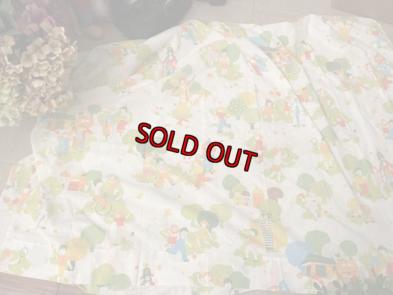 画像4: Mcdonalds flat sheet (A) 1976 / マクドナルド　フラットシーツ (4)