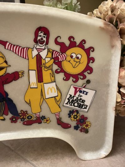 画像1: McDonald’s Kids Chair Tray Table / マクドナルド キッズチェア テーブル トレー