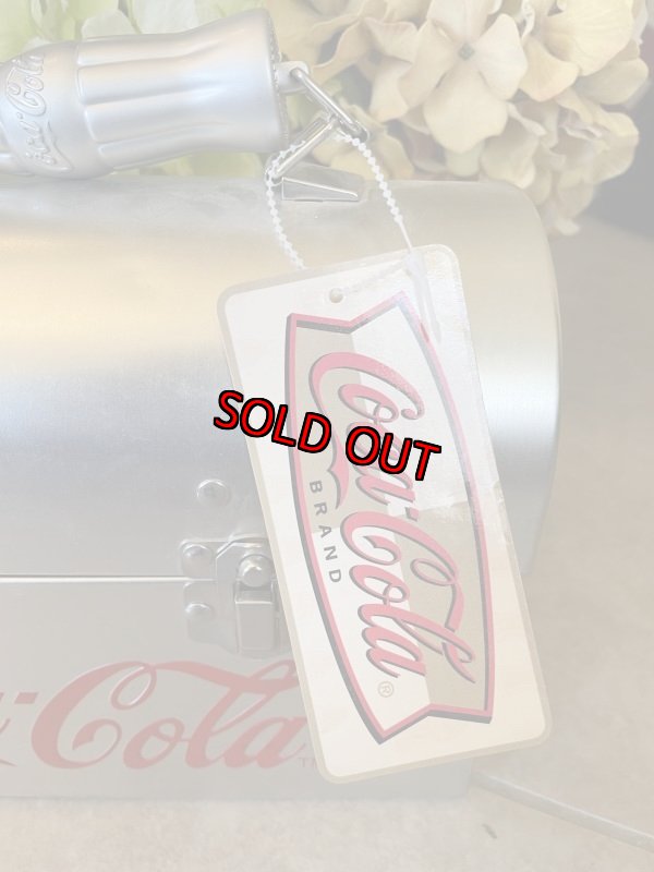 画像3: Coca Cola aluminum Tin Lunch Box with Tag  / コカコーラ アルミ製 タグ付きランチボックス (3)