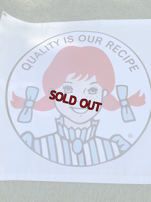 画像2: Wendy’s Coming Soon Store Sign Bunner / ウエンディーズ カミングスーン バナー、看板、ストアディスプレイ (2)