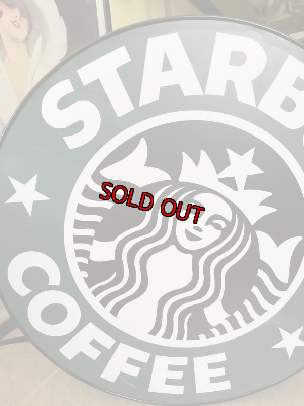 画像2: Starbucks lighted up Sign / スターバックス、電光看板、サイン、看板、ストアディスプレイ (2)