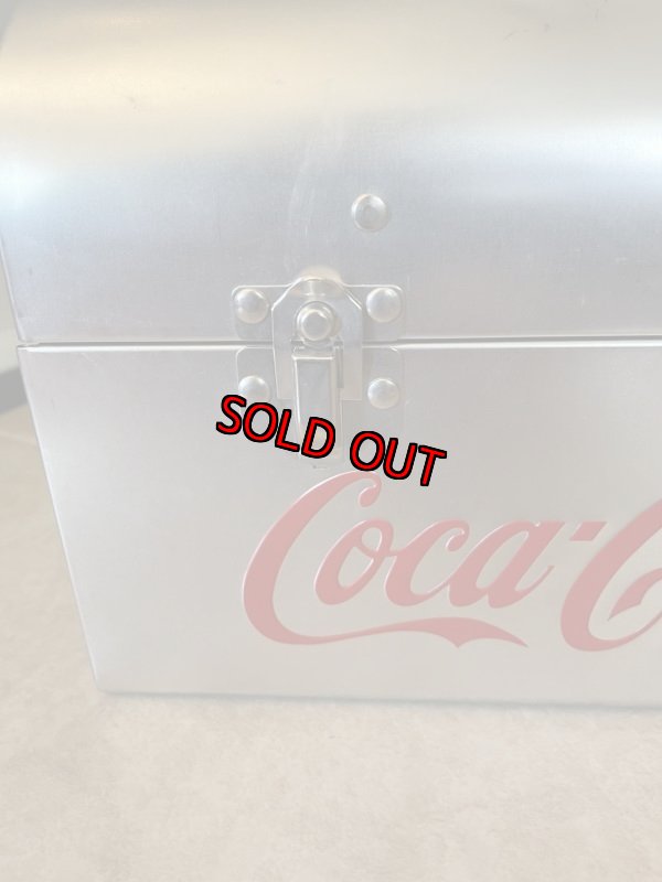 画像4: Coca Cola aluminum Tin Lunch Box with Tag  / コカコーラ アルミ製 タグ付きランチボックス (4)