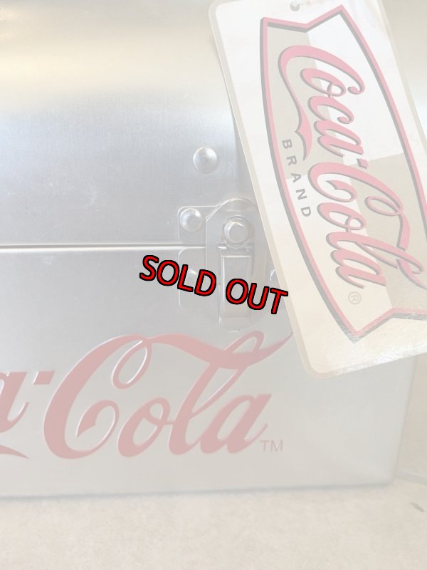 画像5: Coca Cola aluminum Tin Lunch Box with Tag  / コカコーラ アルミ製 タグ付きランチボックス (5)