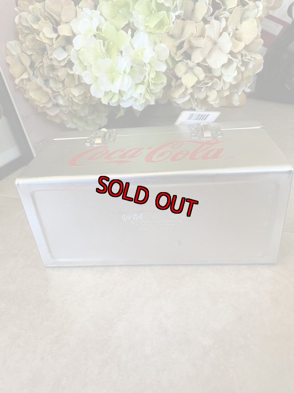 画像8: Coca Cola aluminum Tin Lunch Box with Tag  / コカコーラ アルミ製 タグ付きランチボックス (8)