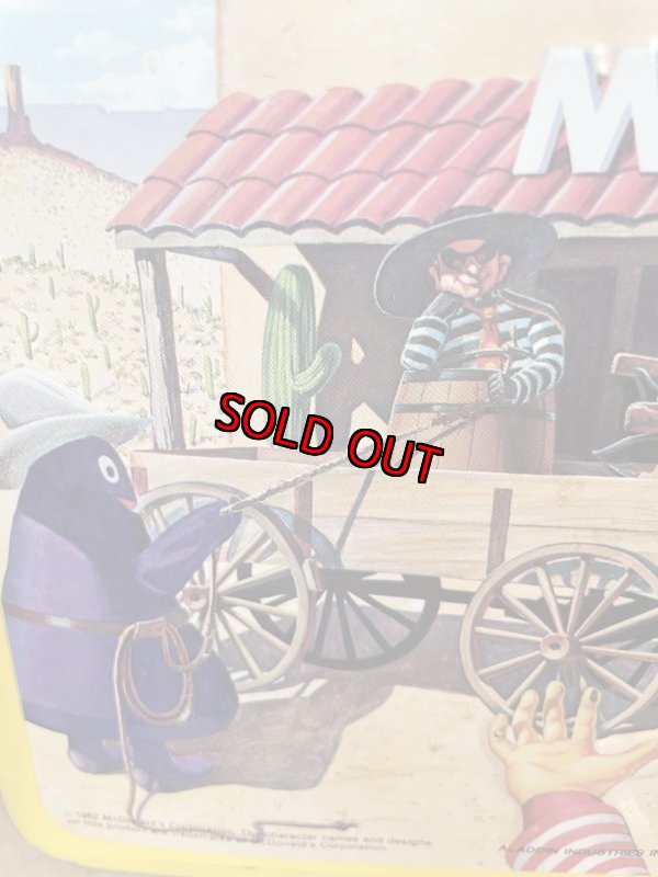 画像13: Mcdonalds Tin Lunch Box With Thermos / マクドナルドのティン製　ランチボックス 水筒付き(蓋なし) (13)