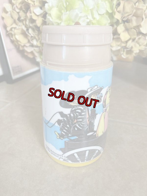 画像18: Mcdonalds Tin Lunch Box With Thermos / マクドナルドのティン製　ランチボックス 水筒付き(蓋なし) (18)