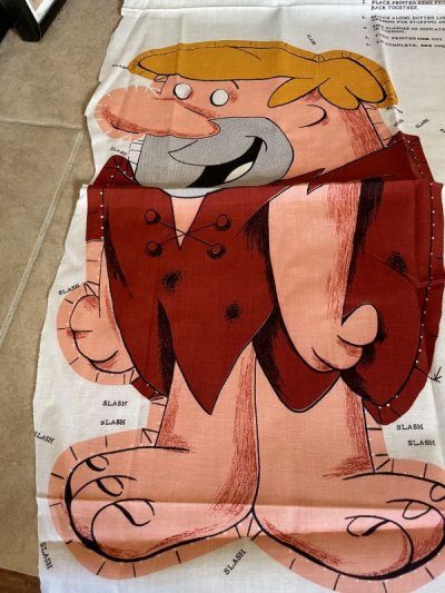 画像1: Flintstones Barney Fabric Pillow Doll Kit  / フリントストーン バーニー　ピロードール　キット