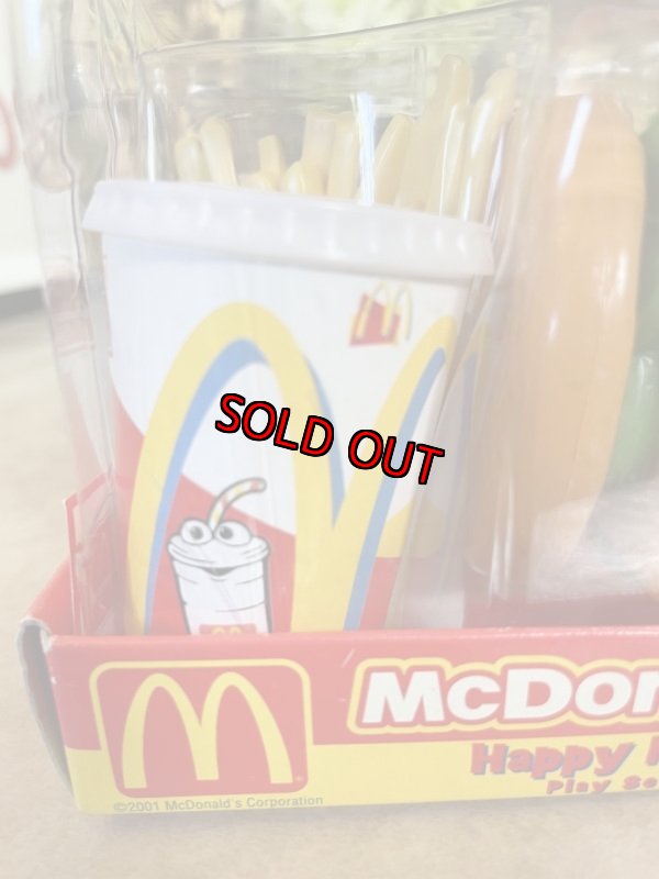 画像6: McDonald’s hamburger play food set with box 2001 (A) / マクドナルドのハンバーガー、プレイフードセット (6)