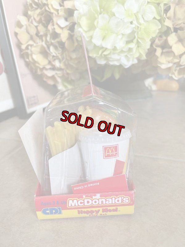 画像4: McDonald’s hamburger play food set with box 2001 (A) / マクドナルドのハンバーガー、プレイフードセット (4)