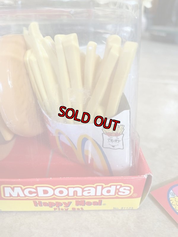 画像10: McDonald’s hamburger play food set with box 2001 (A) / マクドナルドのハンバーガー、プレイフードセット (10)