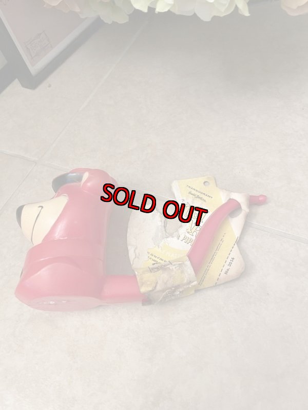 画像9: Yogi Bear bubble Pipe with paper label / ヨギベア バブル、プラスチック製の赤いパイプ、タグ付き (9)