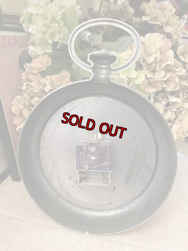 画像4: McDonalds Ronald  Round Large Wall Clock 70’s / マクドナルド、ロナルドの丸い壁時計　大きいウォールクロック (4)