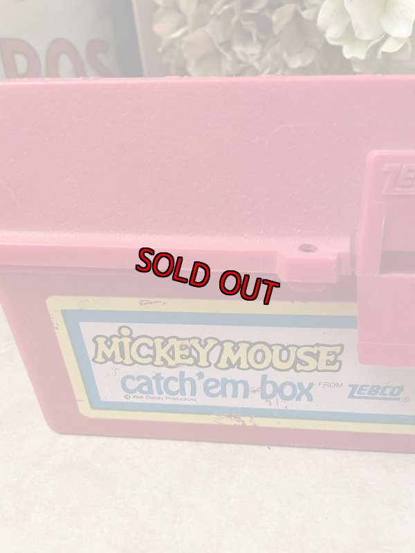 画像2: Disney Mickey Mouse Catch’em Box Zebco  / ディズニー、ミッキーマウス　タックルボックス (2)