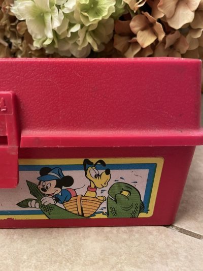 画像1: Disney Mickey Mouse Catch’em Box Zebco / ディズニー、ミッキーマウス タックルボックス