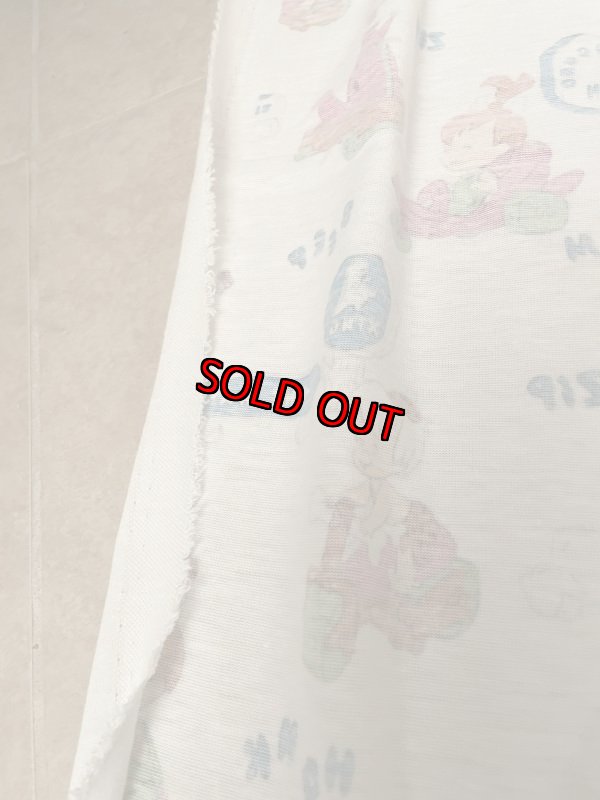 画像9: Hanna Barbera Flintstones Fabric 1991 / ハンナバーベラ、フリントストーンズの布 (9)