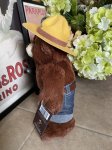画像3: Smokey Bear Plush Doll with hat, tag / スモーキーベア　帽子、スコップ、タグ付き、ぬいぐるみ　 (3)