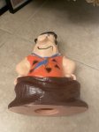 画像7: Hanna Barbera Flintstones Fred Plastic Coin Bank Doll 1973 / フリントストーン　フレッド　プラスチック製 貯金箱　ドール　1994年 (7)