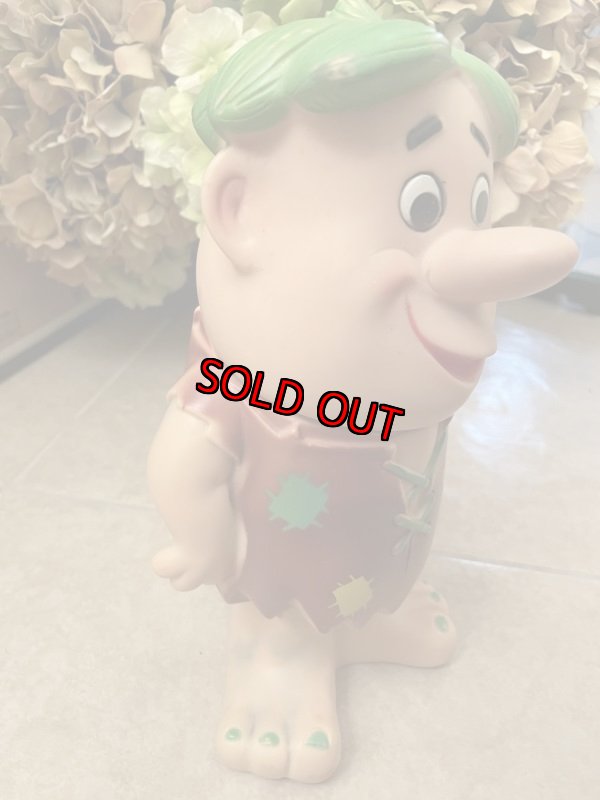 画像11: Hanna Barbera Flintstones Barney Plastic Green Hair Doll 1960 / フリントストーン　バーニー　プラスチック製　ドール　70年代 (11)