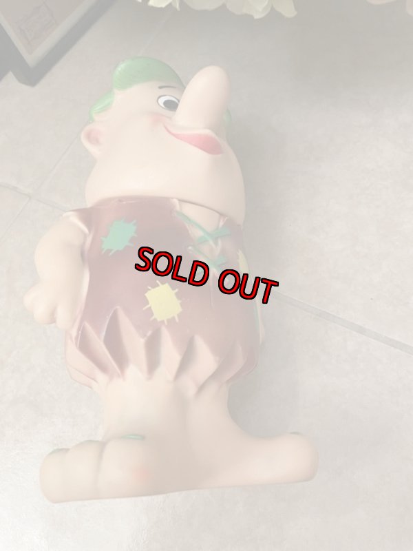 画像10: Hanna Barbera Flintstones Barney Plastic Green Hair Doll 1960 / フリントストーン　バーニー　プラスチック製　ドール　70年代 (10)