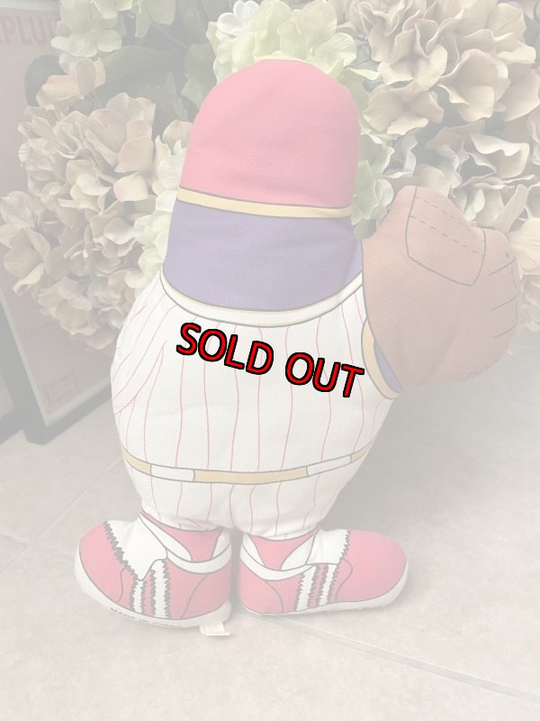画像4: McDonald’s Grimace Baseball Pillow Doll  1988  / マクドナルドの野球グリマス、ピロードール　80‘s (4)
