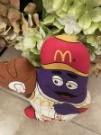画像2: McDonald’s Grimace Baseball Pillow Doll  1988  / マクドナルドの野球グリマス、ピロードール　80‘s (2)