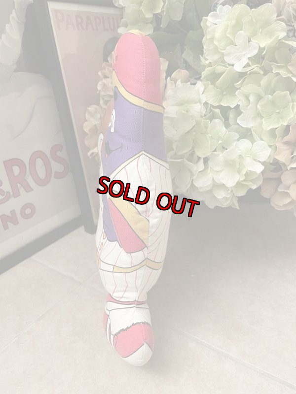 画像3: McDonald’s Grimace Baseball Pillow Doll  1988  / マクドナルドの野球グリマス、ピロードール　80‘s (3)