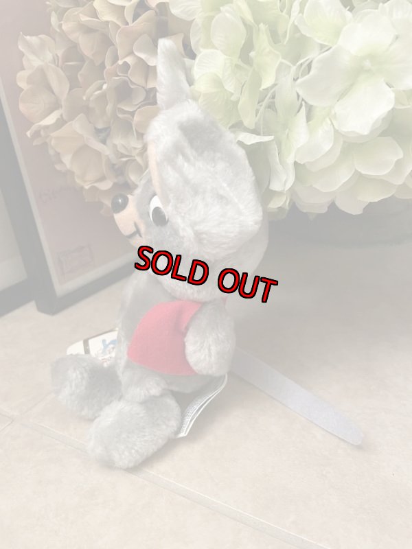 画像2: Hanna Barbers Dixie Plush doll with Tag 1985 / ハンナバーベラ ディクシーの タグ付きぬいぐるみ ドール  (2)