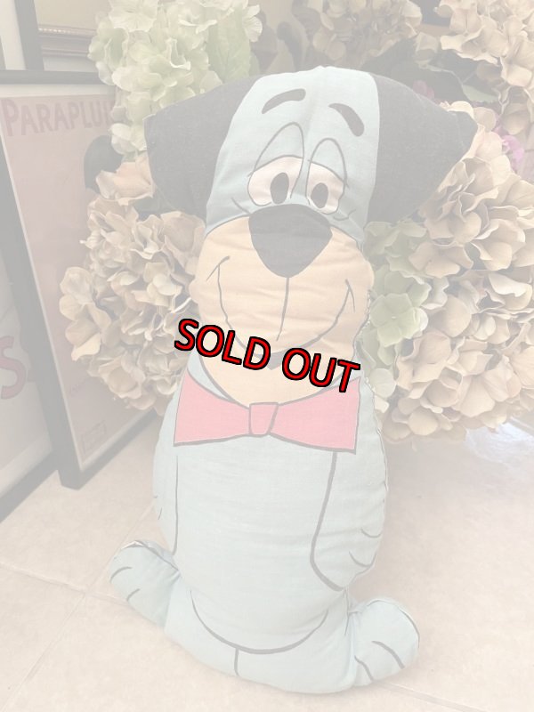 画像1: Huckleberry Hound pillow doll 1977 / ハックルベリーハウンド　ピロードール (1)