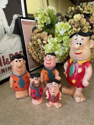 画像3: Hanna Barbera Flintstones Fred Plastic DAKIN Doll 20cm / フリントストーン　フレッド　プラスチック製 ドール　