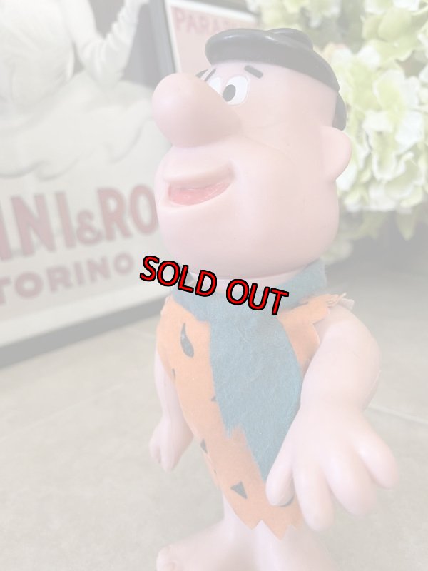 画像6: Hanna Barbera Flintstones Fred Plastic DAKIN Doll 20cm / フリントストーン　フレッド　プラスチック製 ドール　 (6)