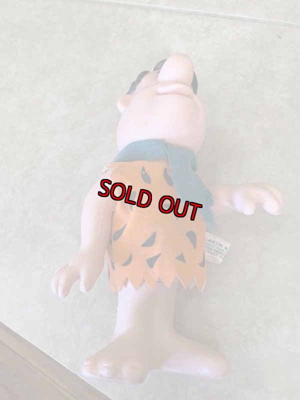画像10: Hanna Barbera Flintstones Fred Plastic DAKIN Doll 20cm / フリントストーン　フレッド　プラスチック製 ドール　 (10)