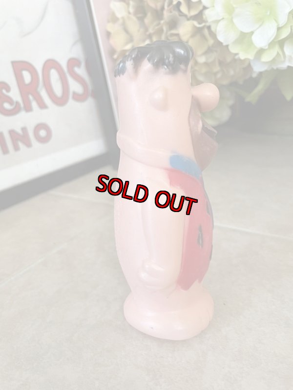 画像4: Hanna Barbera Flintstones Fred bowling pin Plastic Doll (C) / フリントストーンズ、フレッドのボーリングピン　プラスチック製ドール (4)