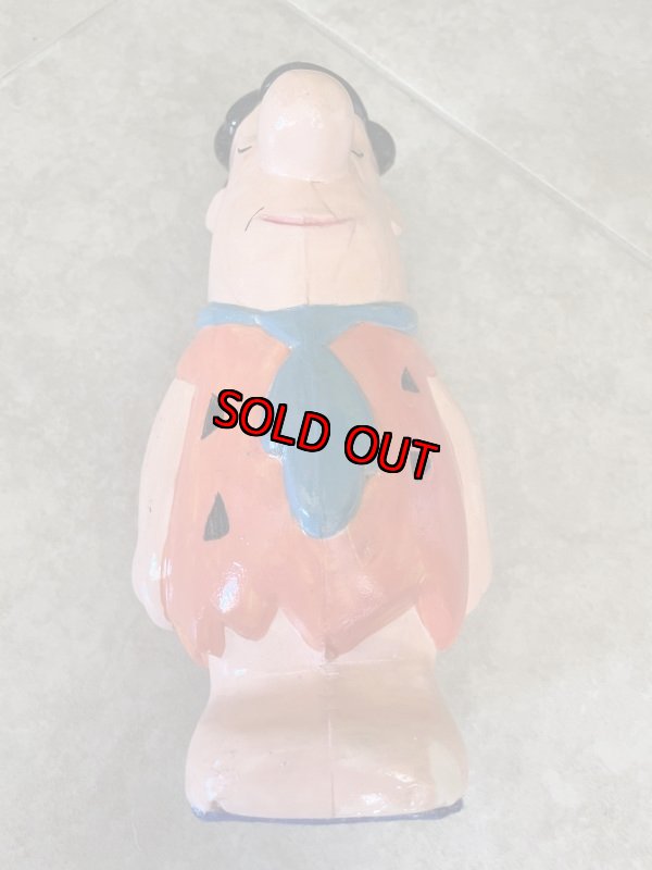 画像8: Hanna Barbera Flintstones Fred Rare！Plastic Coin Bank Doll 20cm   / フリントストーン　フレッド　レア！プラスチック製　貯金箱　ドール　 (8)