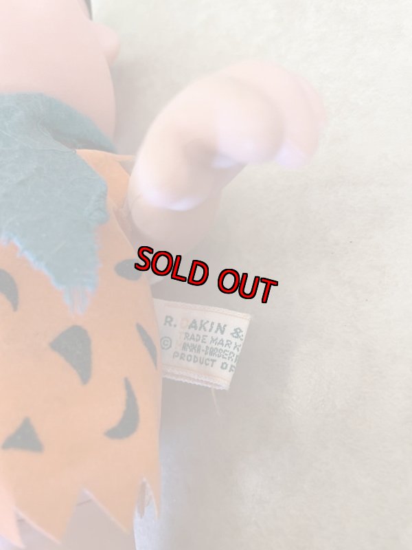 画像8: Hanna Barbera Flintstones Fred Plastic DAKIN Doll 20cm / フリントストーン　フレッド　プラスチック製 ドール　 (8)