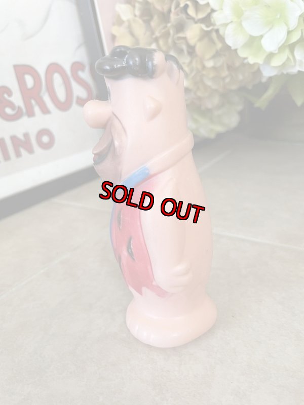 画像2: Hanna Barbera Flintstones Fred bowling pin Plastic Doll (C) / フリントストーンズ、フレッドのボーリングピン　プラスチック製ドール (2)