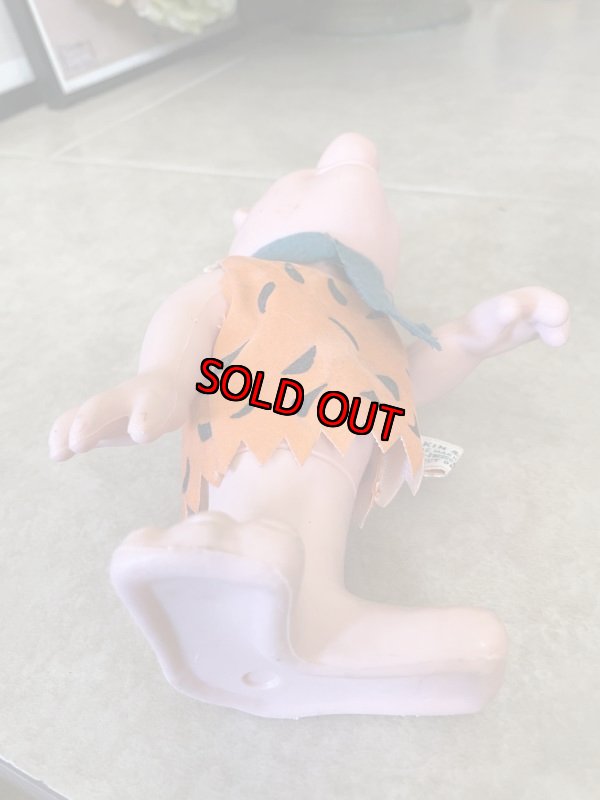 画像9: Hanna Barbera Flintstones Fred Plastic DAKIN Doll 20cm / フリントストーン　フレッド　プラスチック製 ドール　 (9)