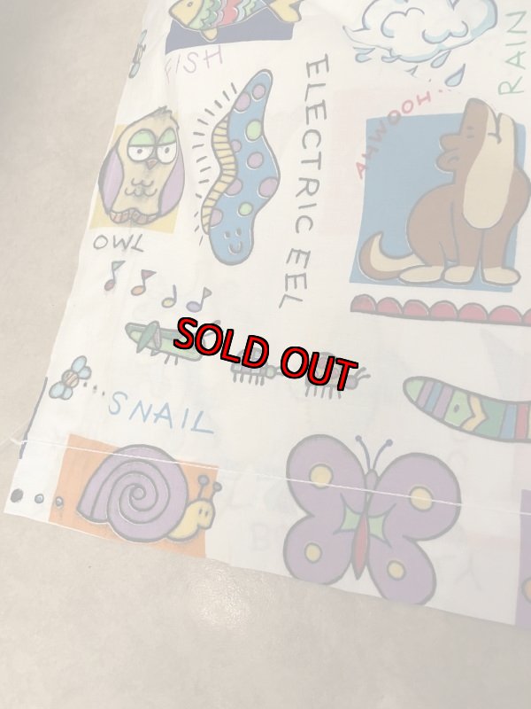 画像4: Mcdonalds McKids Flat  Sheet  / マクドナルド、マックキッズのフラットシーツ (4)