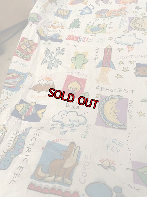 画像3: Mcdonalds McKids Box  Sheet  / マクドナルド、マックキッズのボックスシーツ (3)