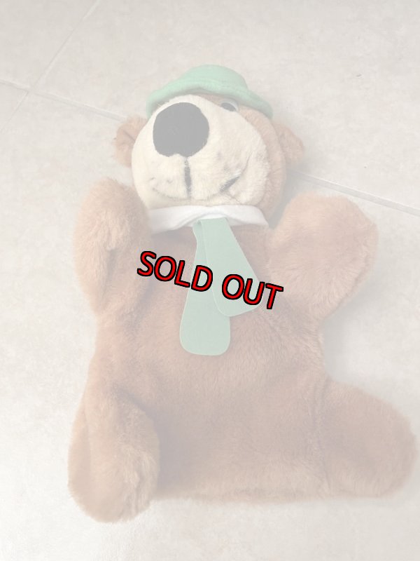 画像7: Hanna Barbera Yogi Bear Plush Doll Hand Puppet 1988  / ハンナバーベラ　ヨギベア  ハンドパペット (7)