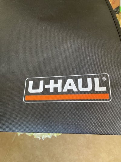 画像1: U-Haul Eco Black Bag set of 3 / ユーホール　ブラック　エコバッグ 3枚セット